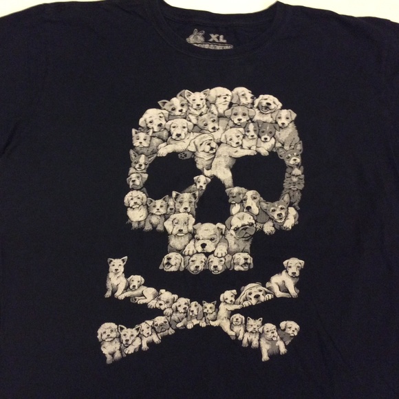 Men’s Skulls are for Pussies Essential T-shirt size XL - Picture 1 of 3